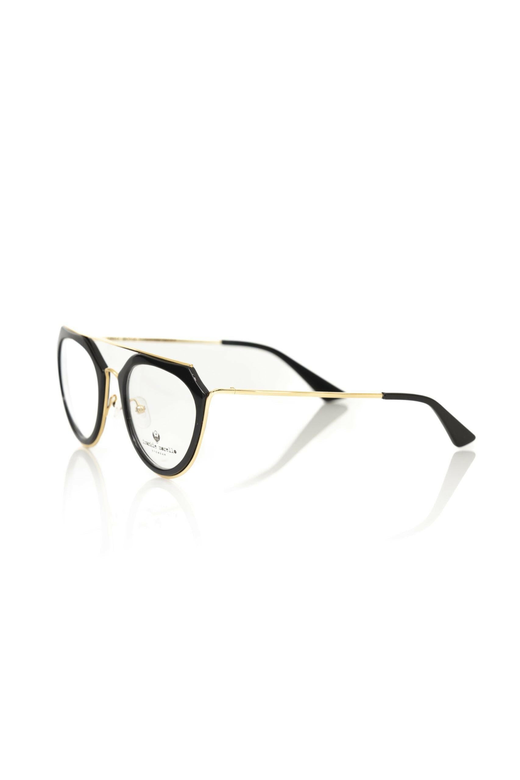Frankie Morello Black Acetate Women Frame.