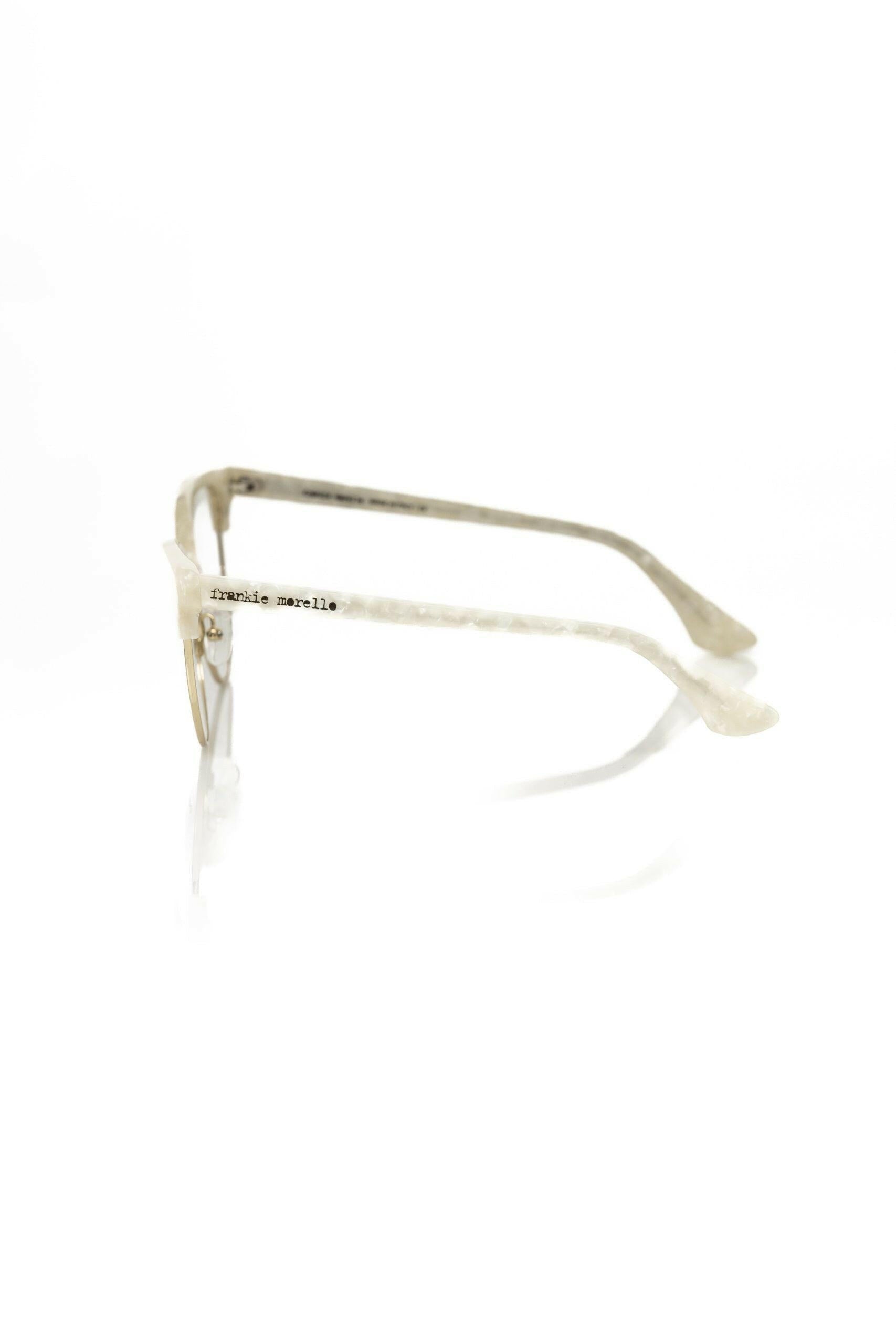 Frankie Morello White Metallic Women's Frame.