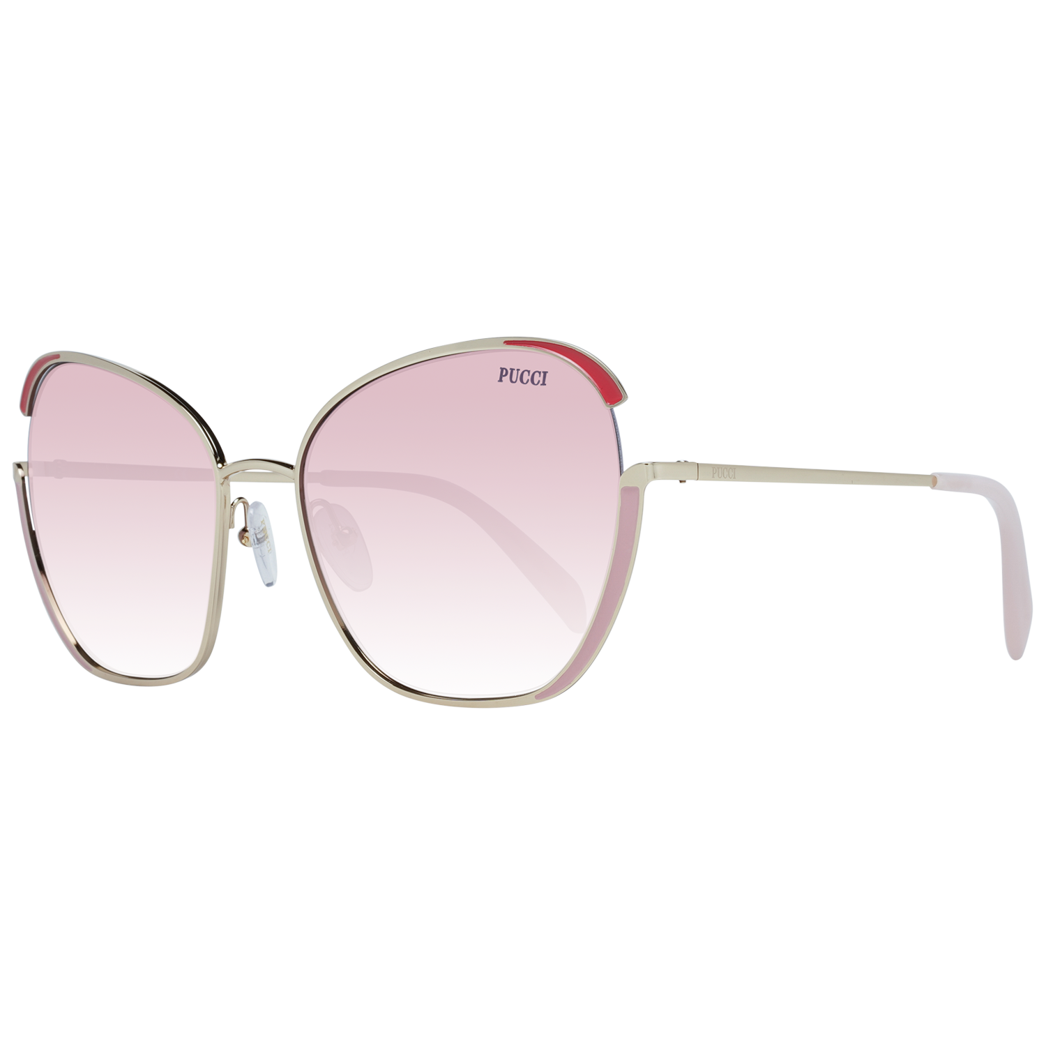 Emilio Pucci Gold Women Sunglass.