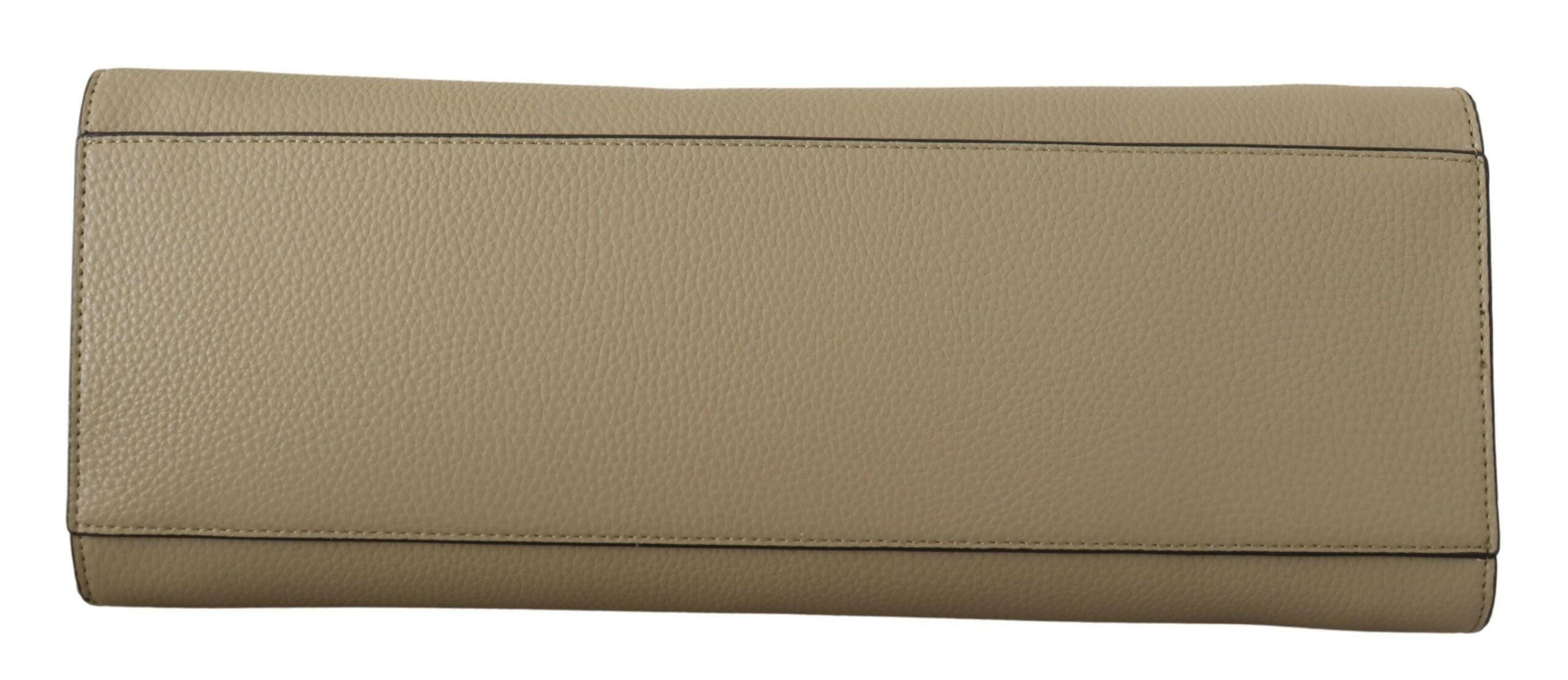 Karl Lagerfeld Enchanting Sage Green Leather Tote.