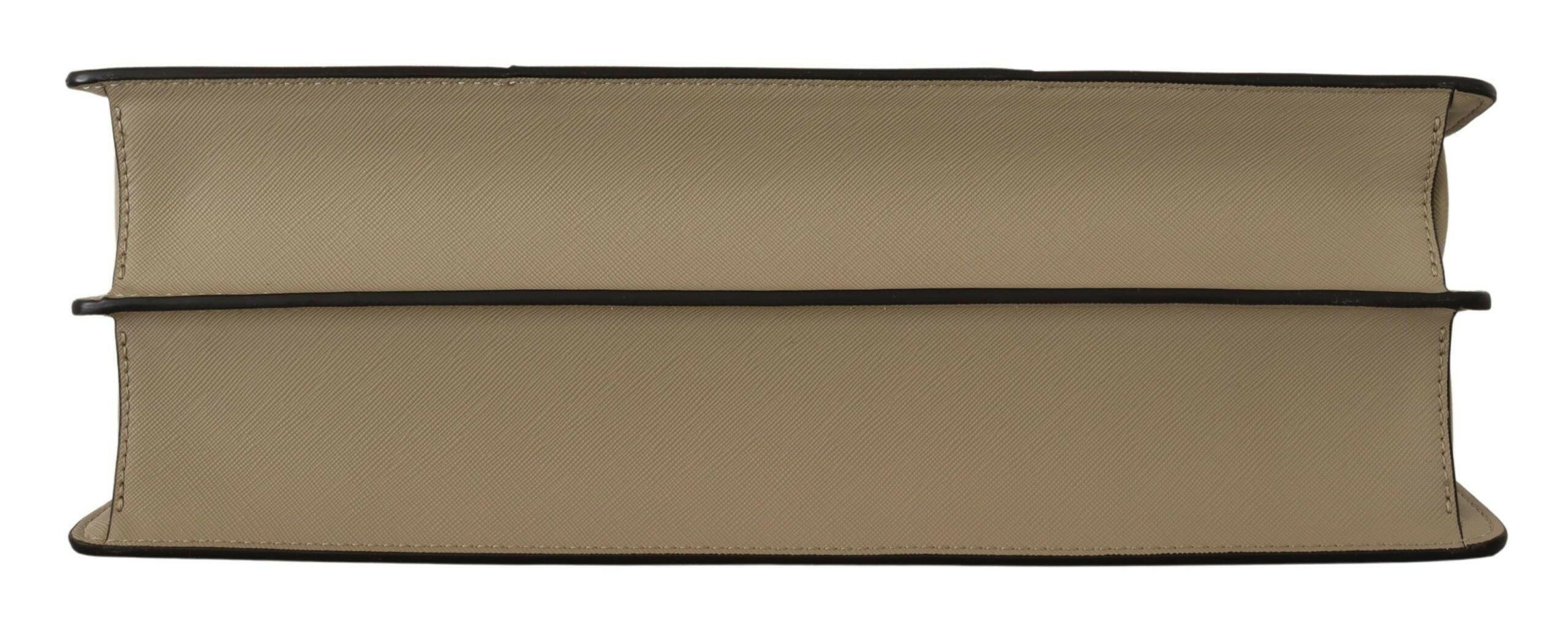 Karl Lagerfeld Elegant Sage Green Tote Shoulder Bag.