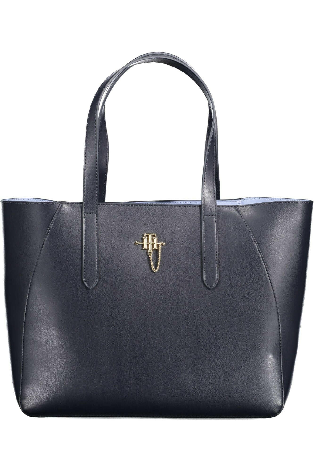 Tommy Hilfiger Blue Polyethylene Women Handbag.