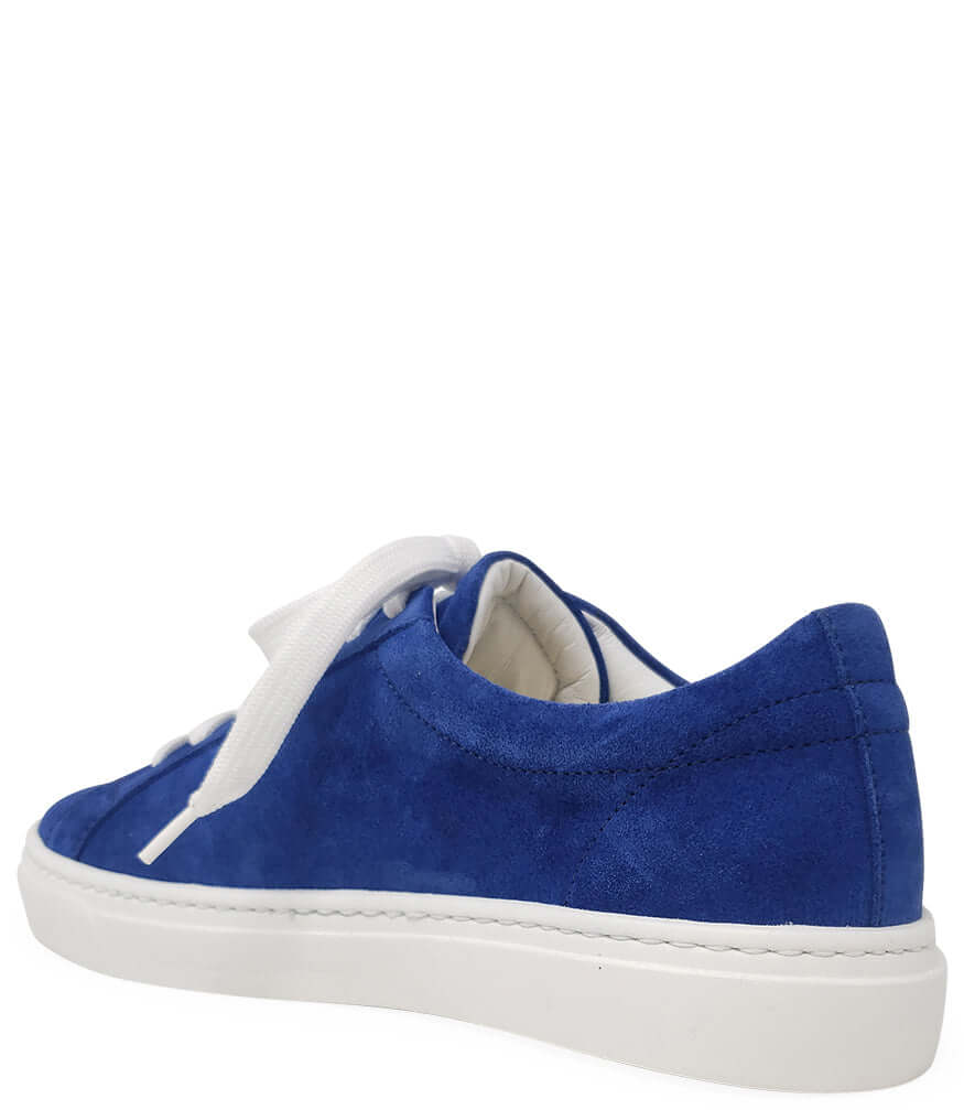 Blue Suede Sirius Star Mens Sneaker