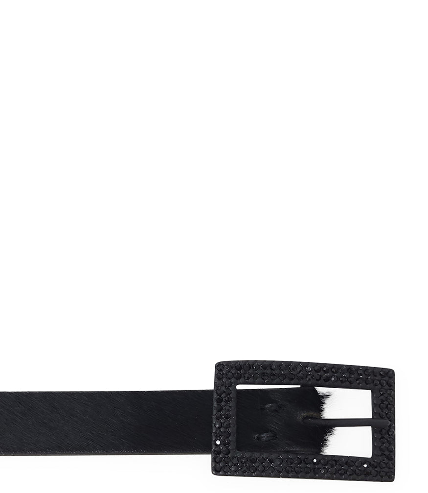 Black Leather Belt