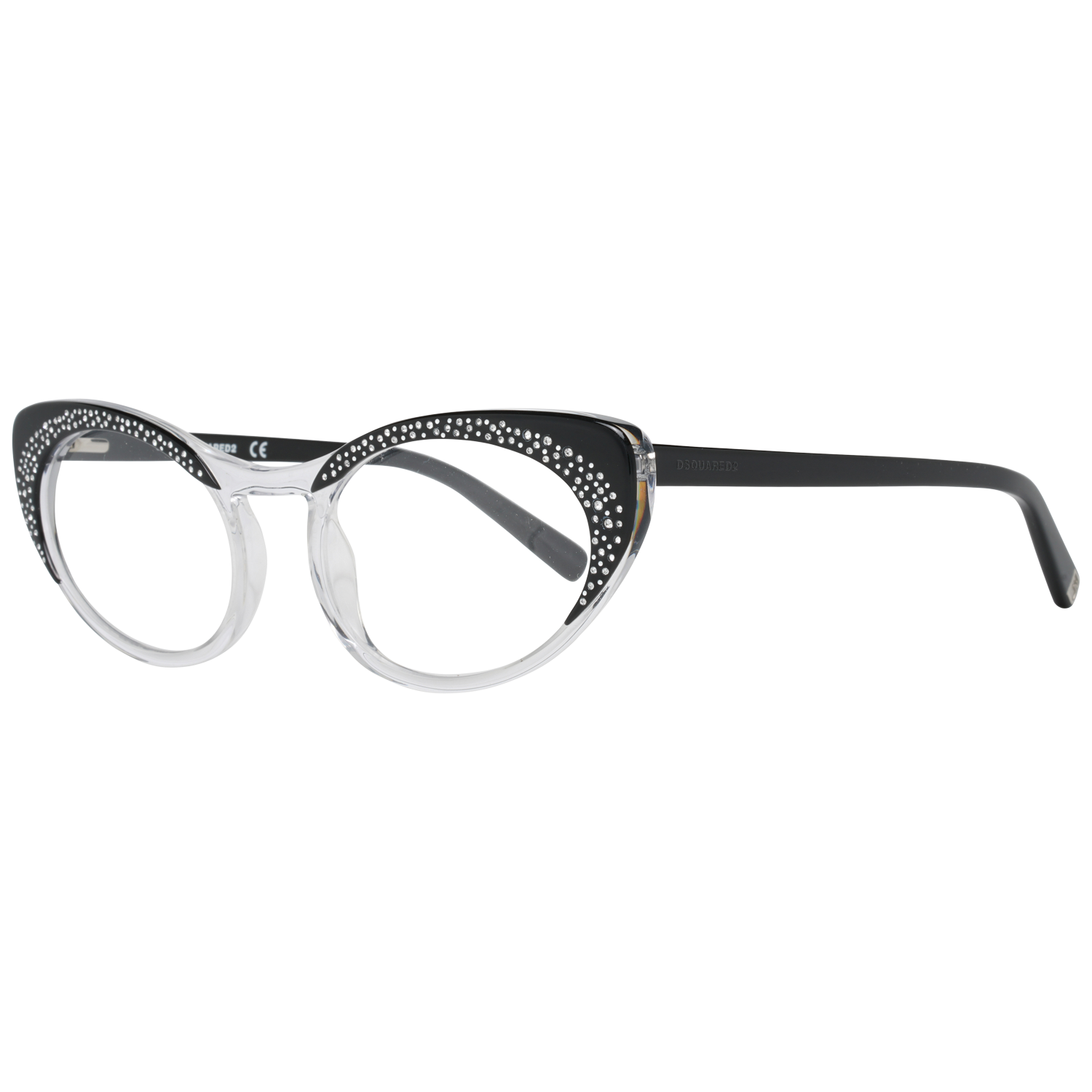 Dsquared² Chic Black Full-Rim Designer Eyewear.