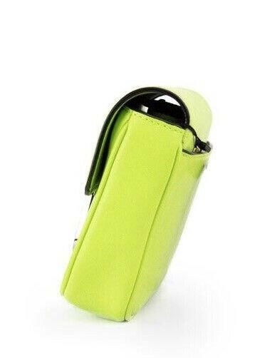 Marc Jacobs The J Marc Green Glow Smooth Leather Shoulder Crossbody Handbag.