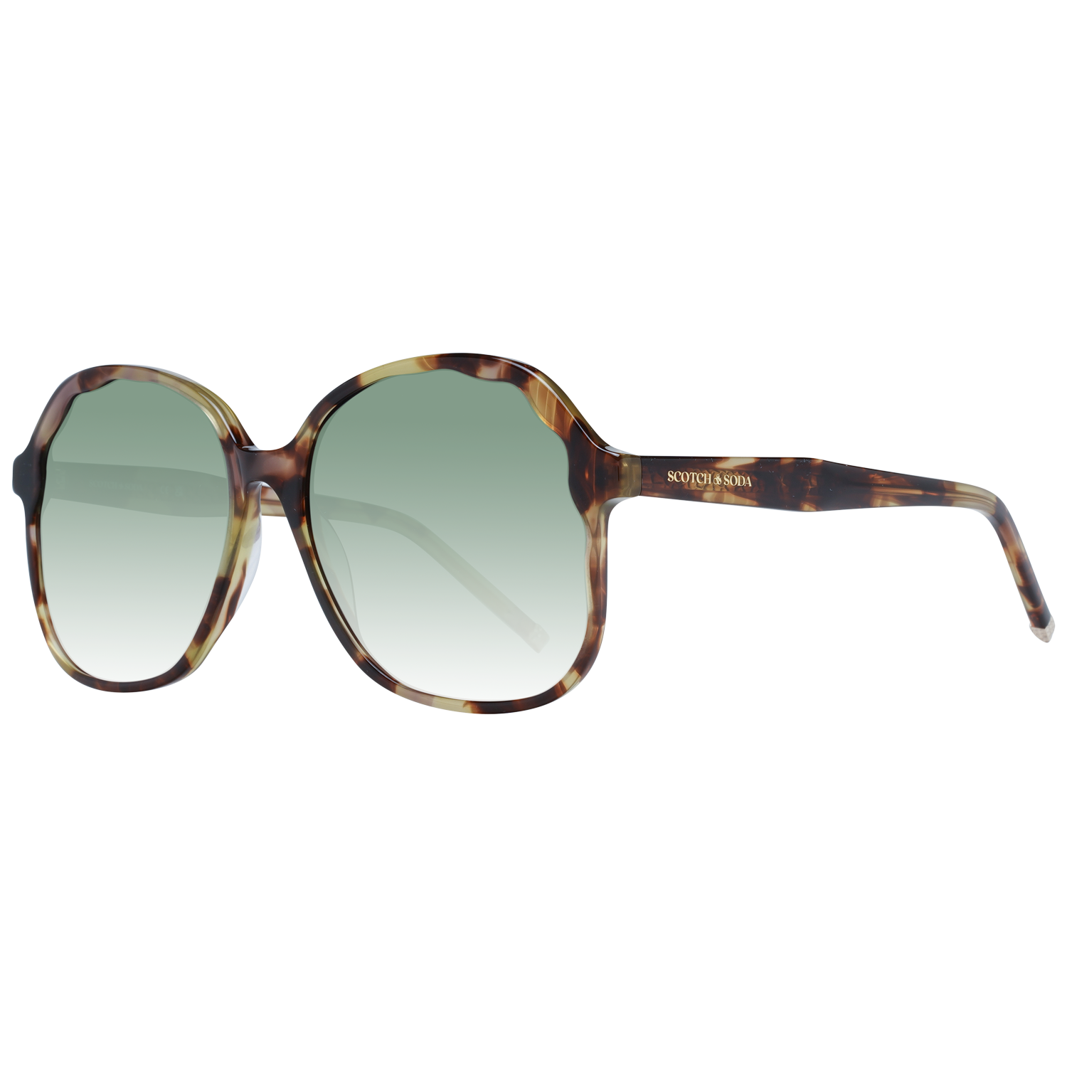 Scotch & Soda Chic Butterfly Gradient Sunglasses.