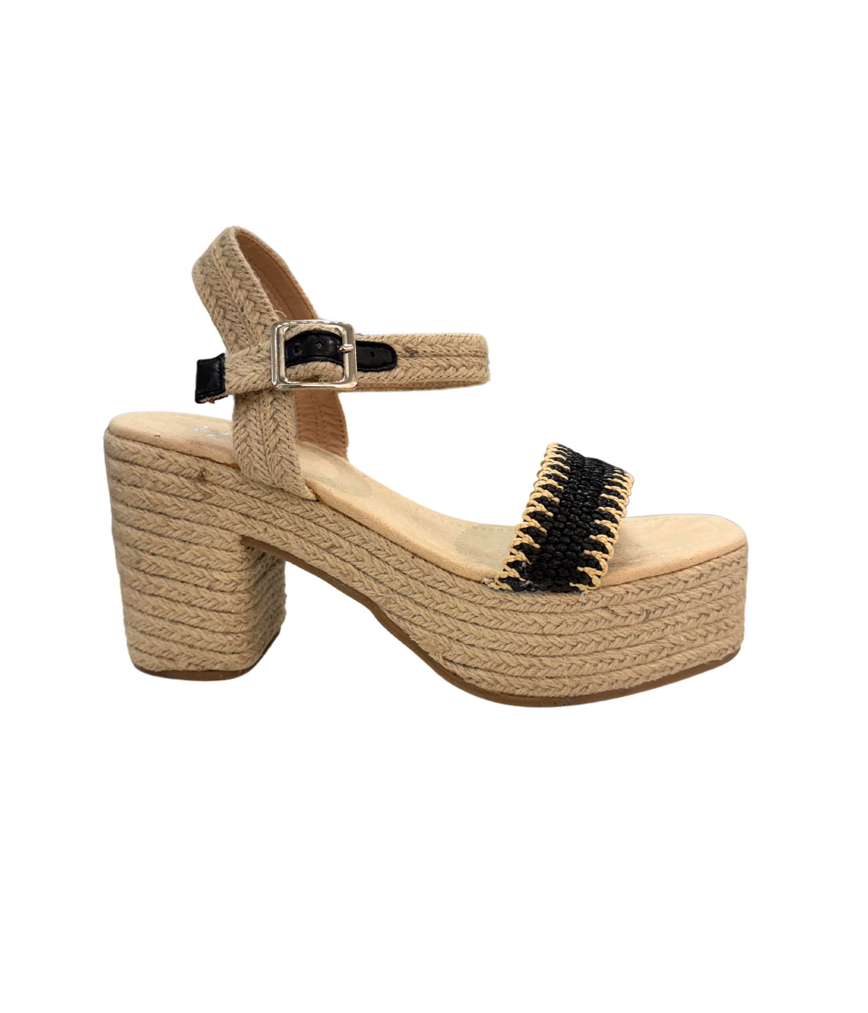 Elise Wedge in Black.