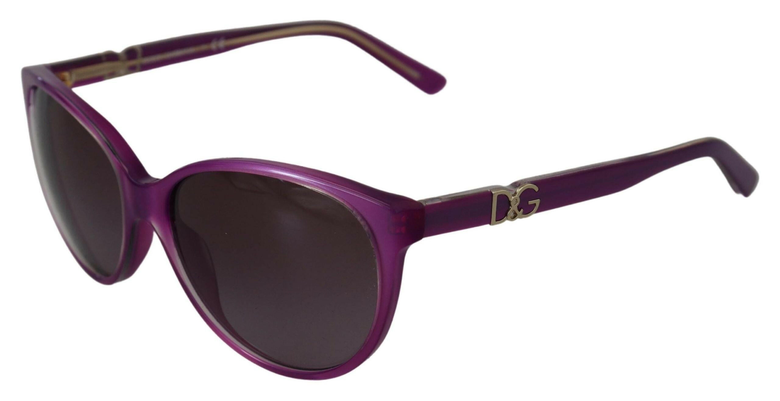 Dolce & Gabbana Purple Acetate Frame Round Shades DG4171P Sunglasses.