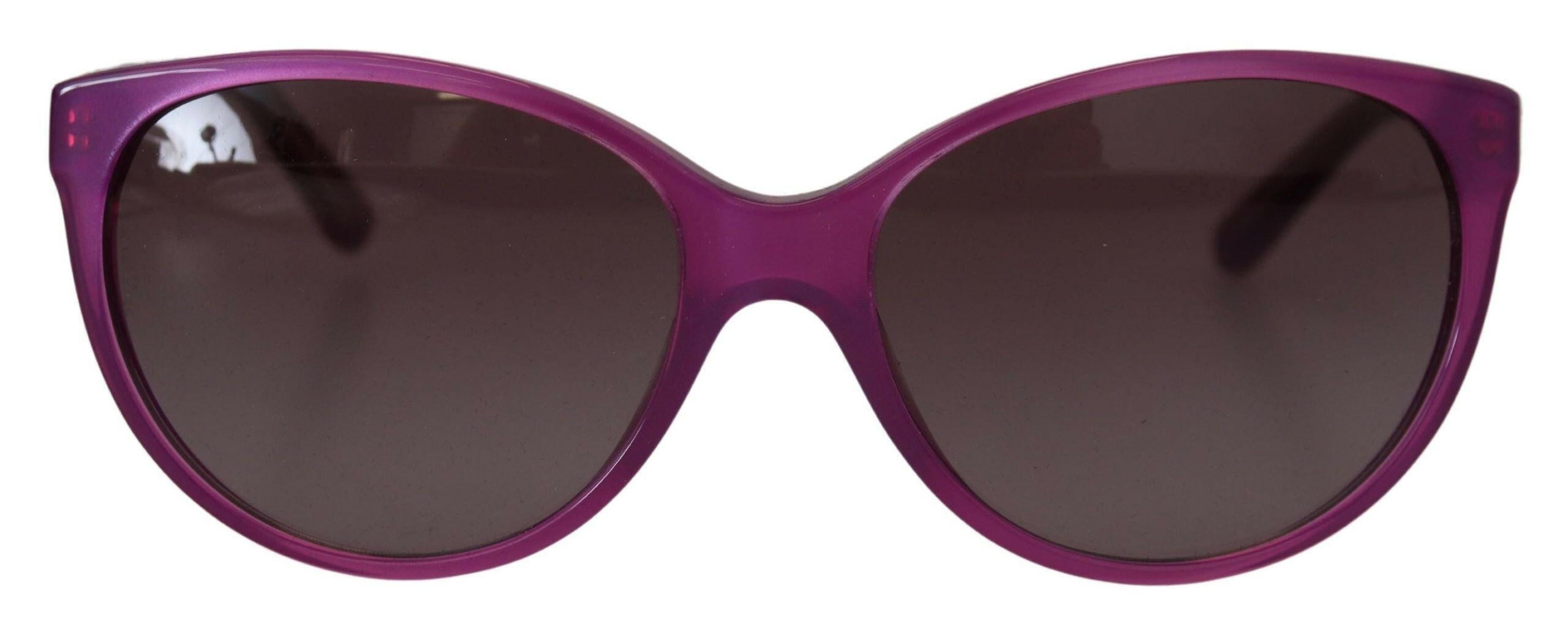 Dolce & Gabbana Purple Acetate Frame Round Shades DG4171P Sunglasses.