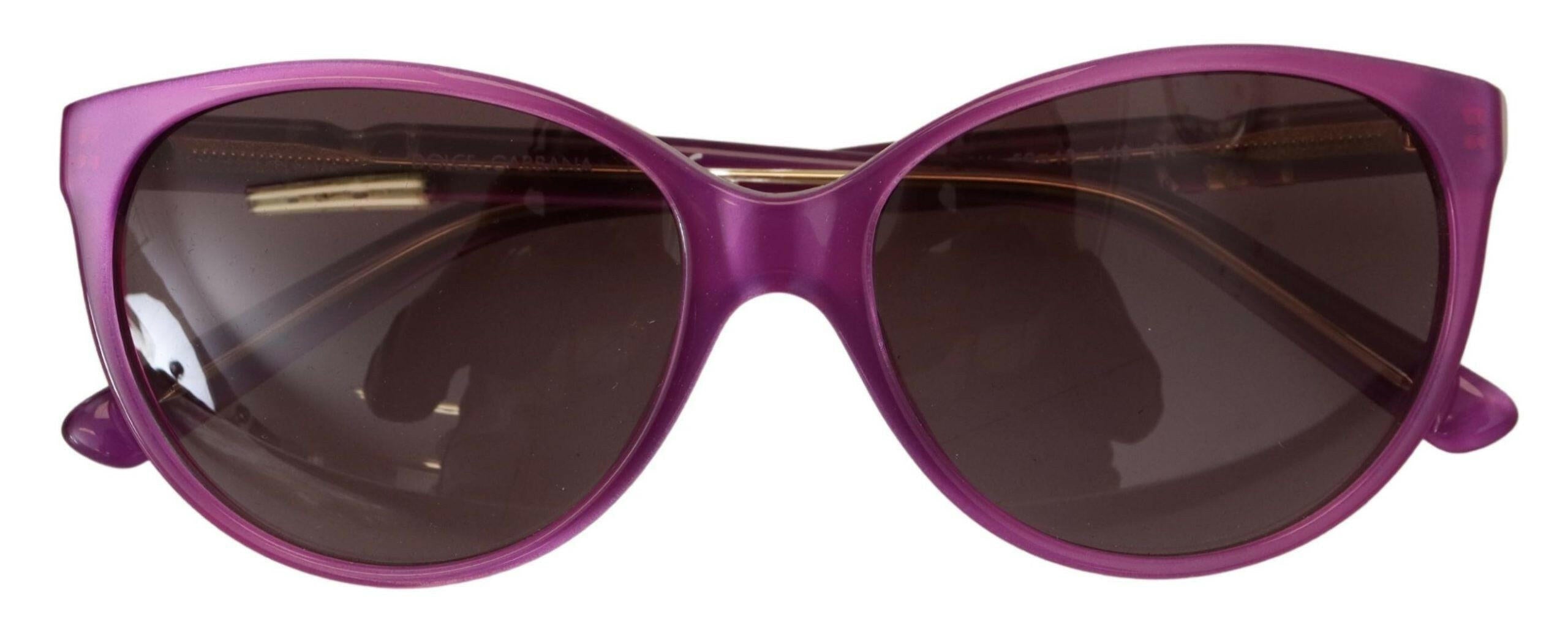 Dolce & Gabbana Purple Acetate Frame Round Shades DG4171P Sunglasses.
