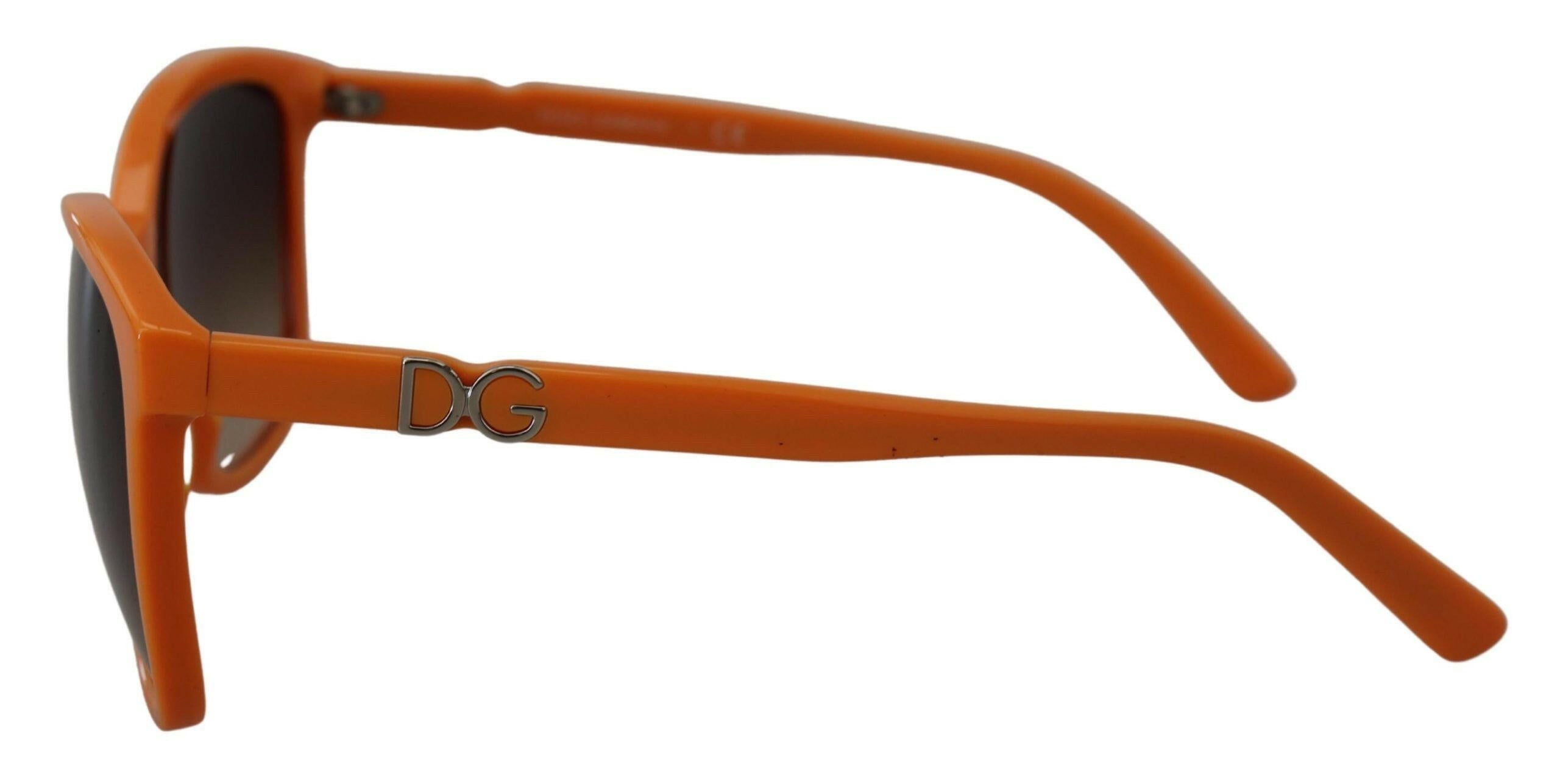 Dolce & Gabbana Orange Acetate Frame Round Shades DG4170PM Sunglasses.