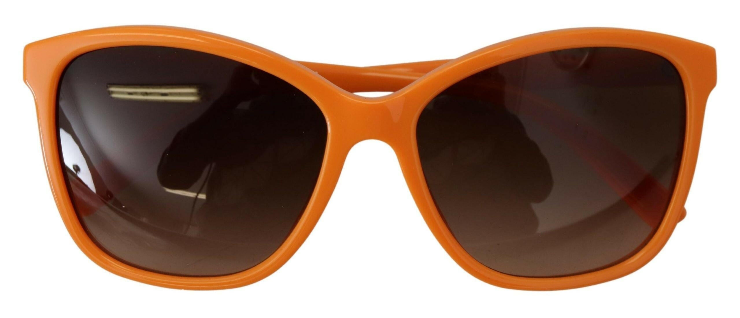 Dolce & Gabbana Orange Acetate Frame Round Shades DG4170PM Sunglasses.