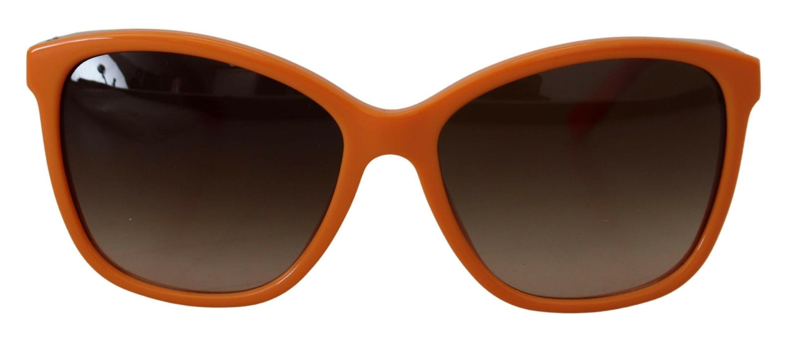 Dolce & Gabbana Orange Acetate Frame Round Shades DG4170PM Sunglasses.