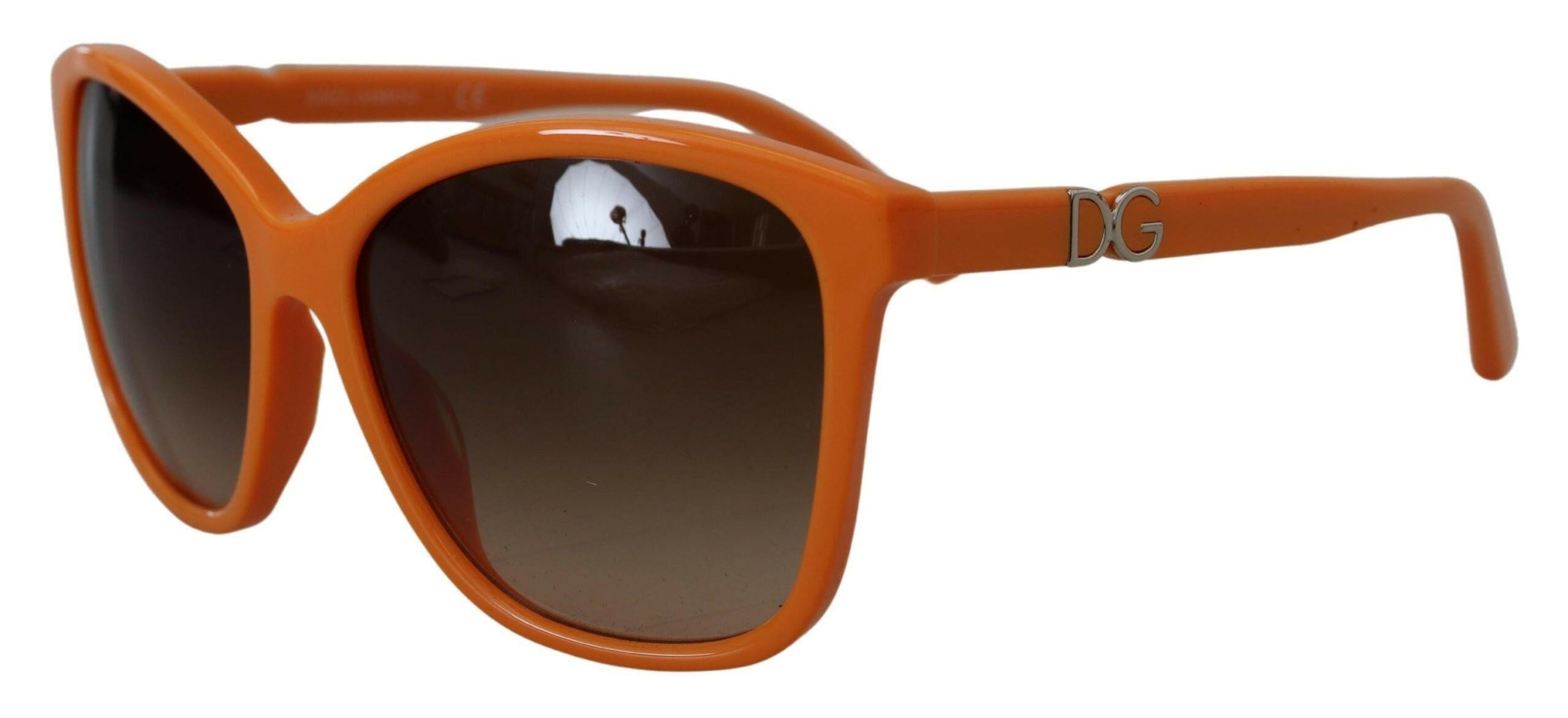 Dolce & Gabbana Orange Acetate Frame Round Shades DG4170PM Sunglasses.