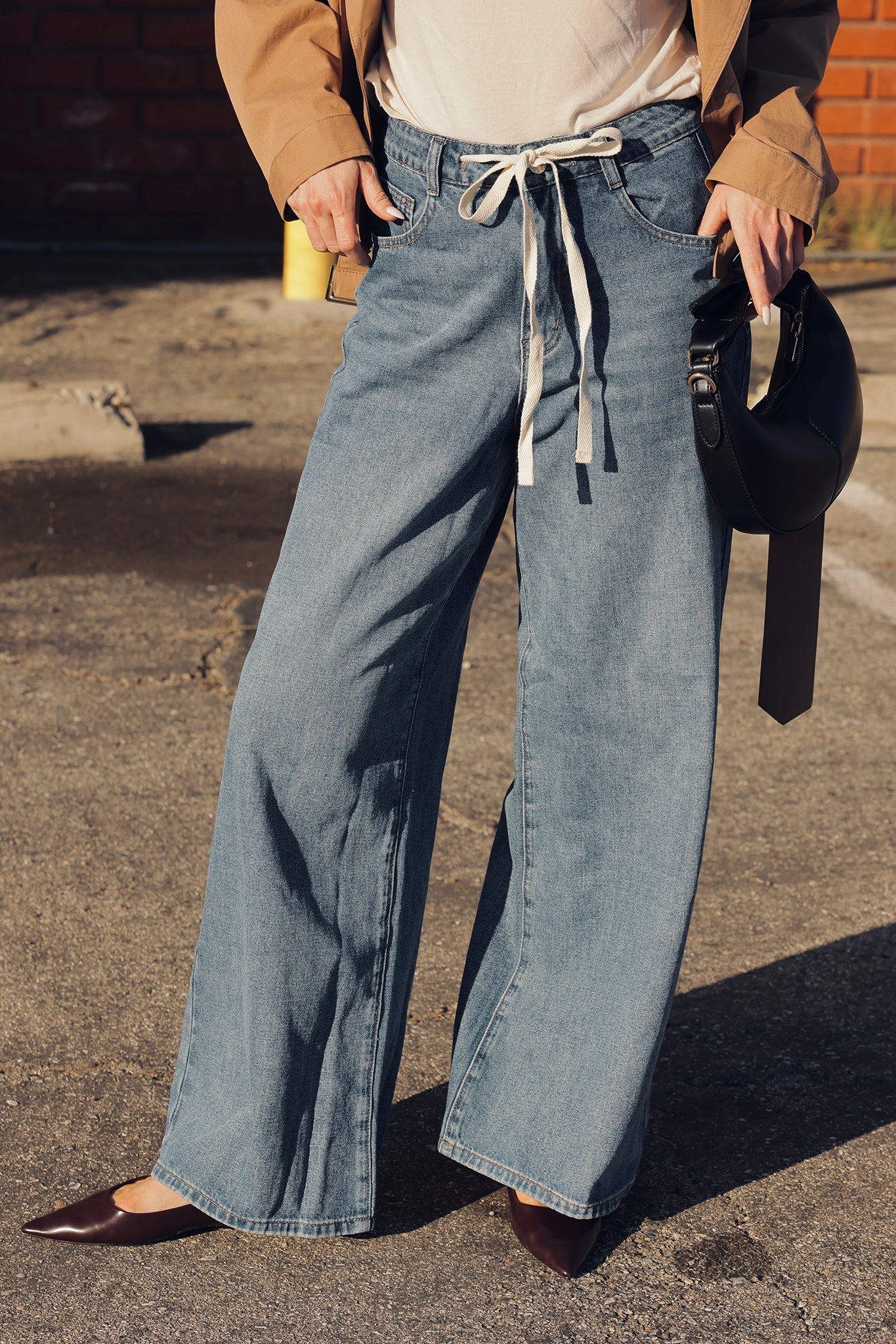 SHE'S A SWEET TALKER DENIM PANTS - MaraFormigone