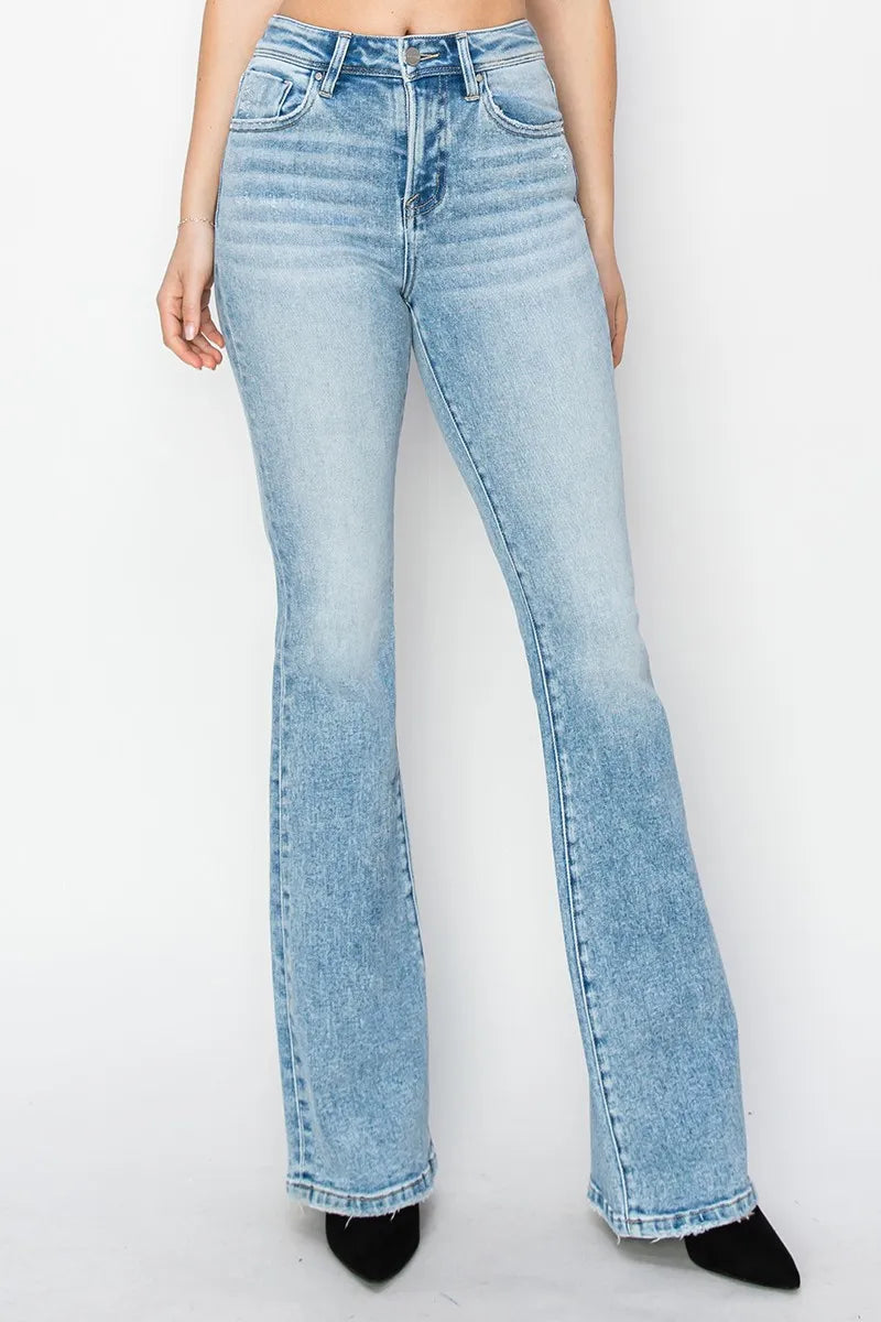 RISEN boot cut High Rise Jeans - MaraFormigone