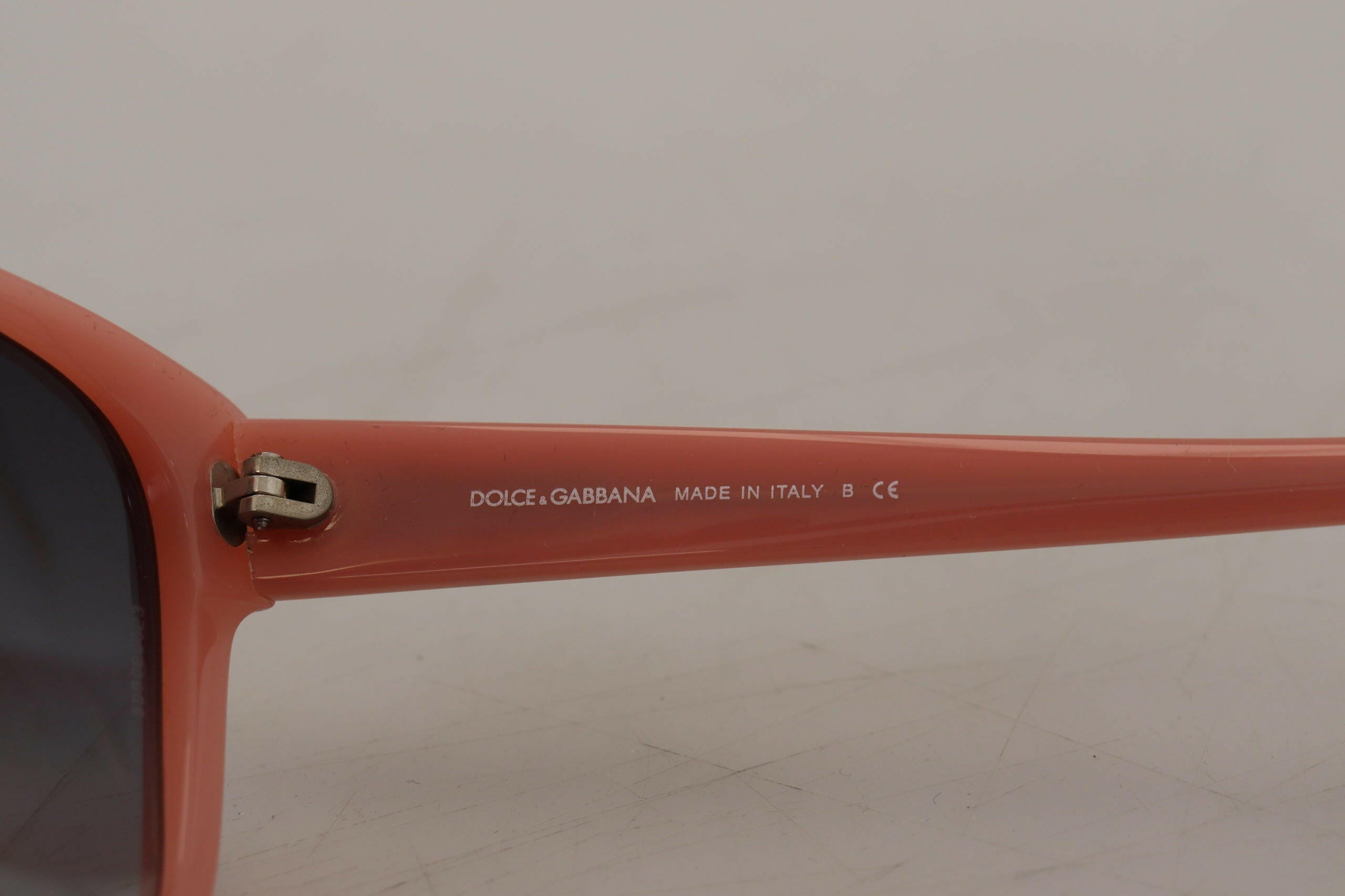Dolce & Gabbana Pink Acetate Frame Stars Embellishment DG4124 Sunglasses.