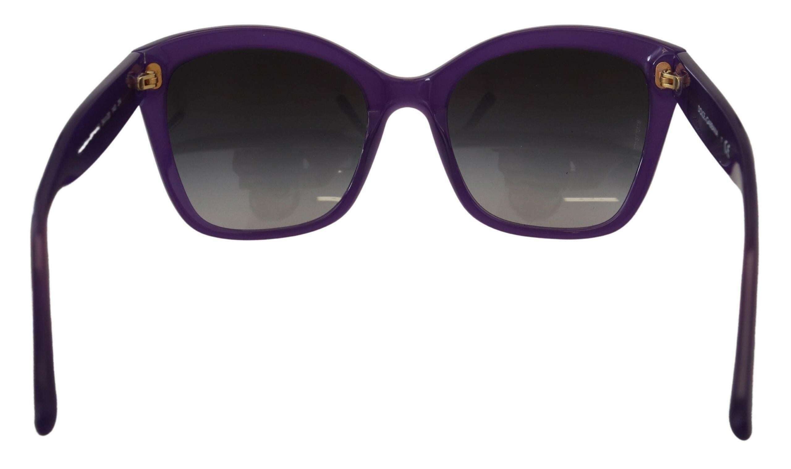 Dolce & Gabbana Purple Acetate Square Full Rim DG4240 Sunglasses.