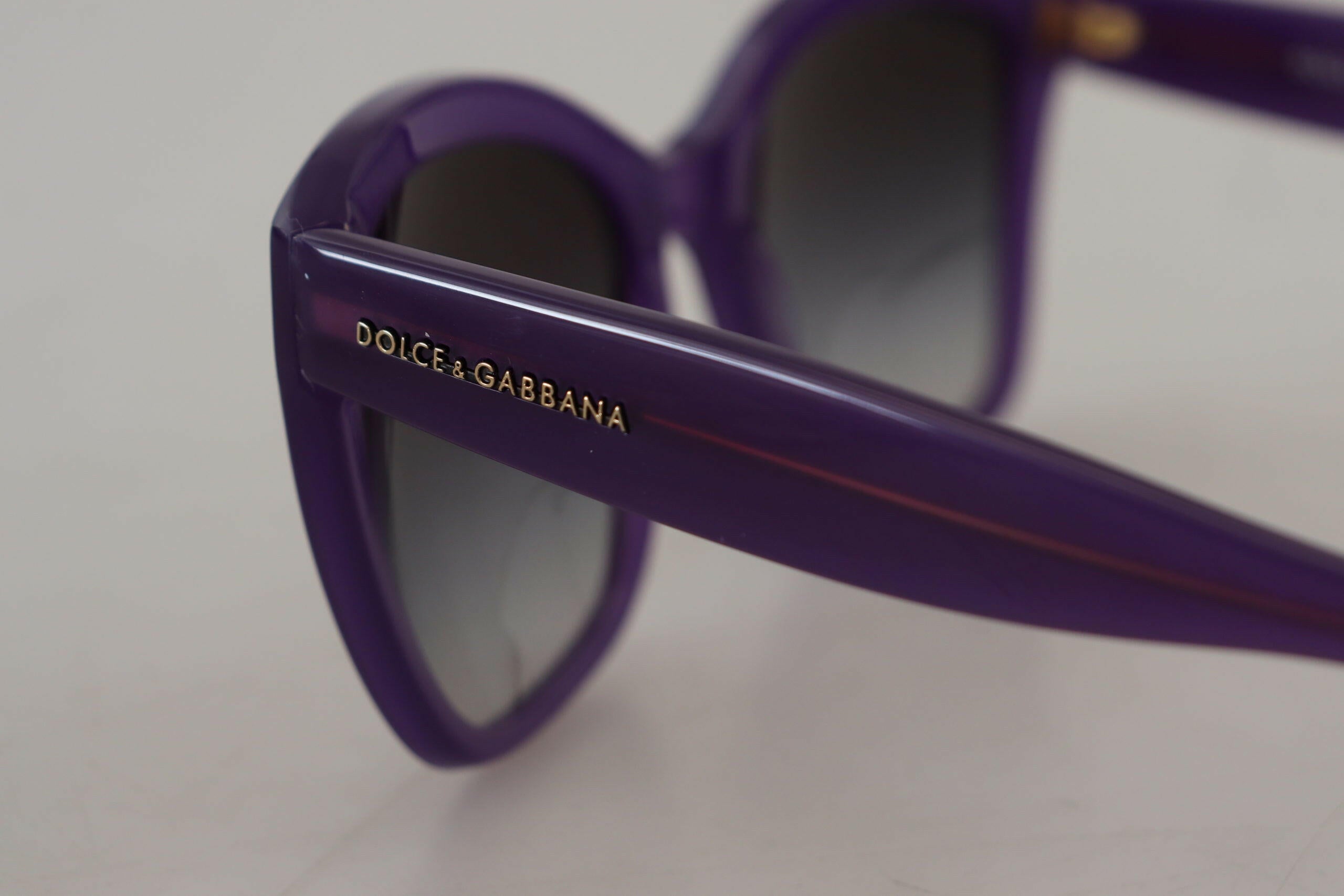 Dolce & Gabbana Purple Acetate Square Full Rim DG4240 Sunglasses.
