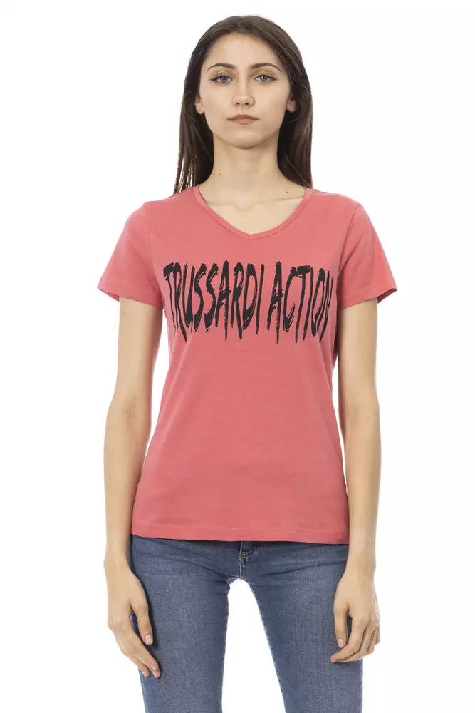 Trussardi Action Multicolor Cotton Women Top.