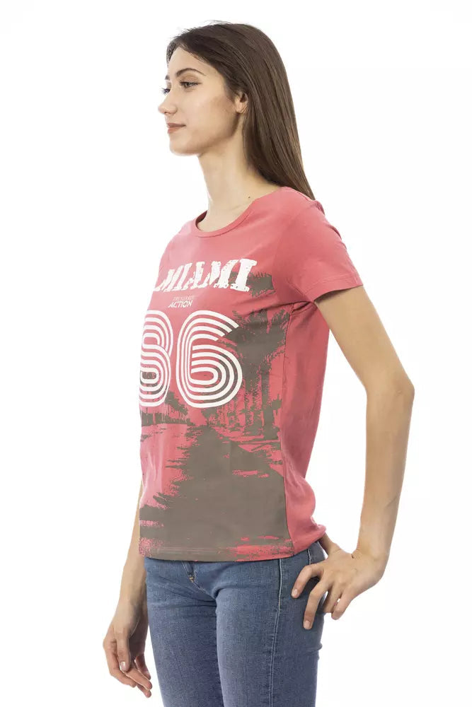 Trussardi Action Multicolor Cotton Women T-Shirt.