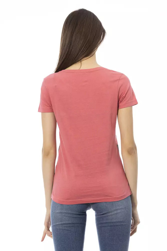 Trussardi Action Multicolor Cotton Women T-Shirt.