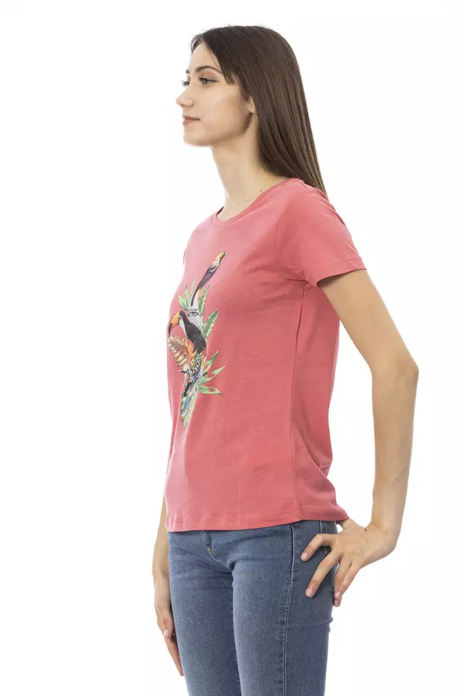 Trussardi Action Multicolor Cotton Women T-Shirt.