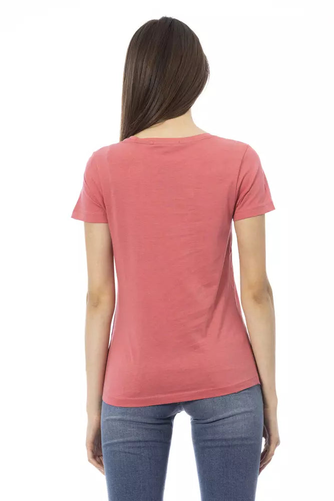 Trussardi Action Multicolor Cotton Women T-Shirt.