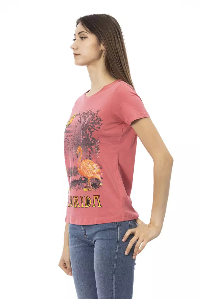 Trussardi Action Multicolor Cotton Women T-Shirt.