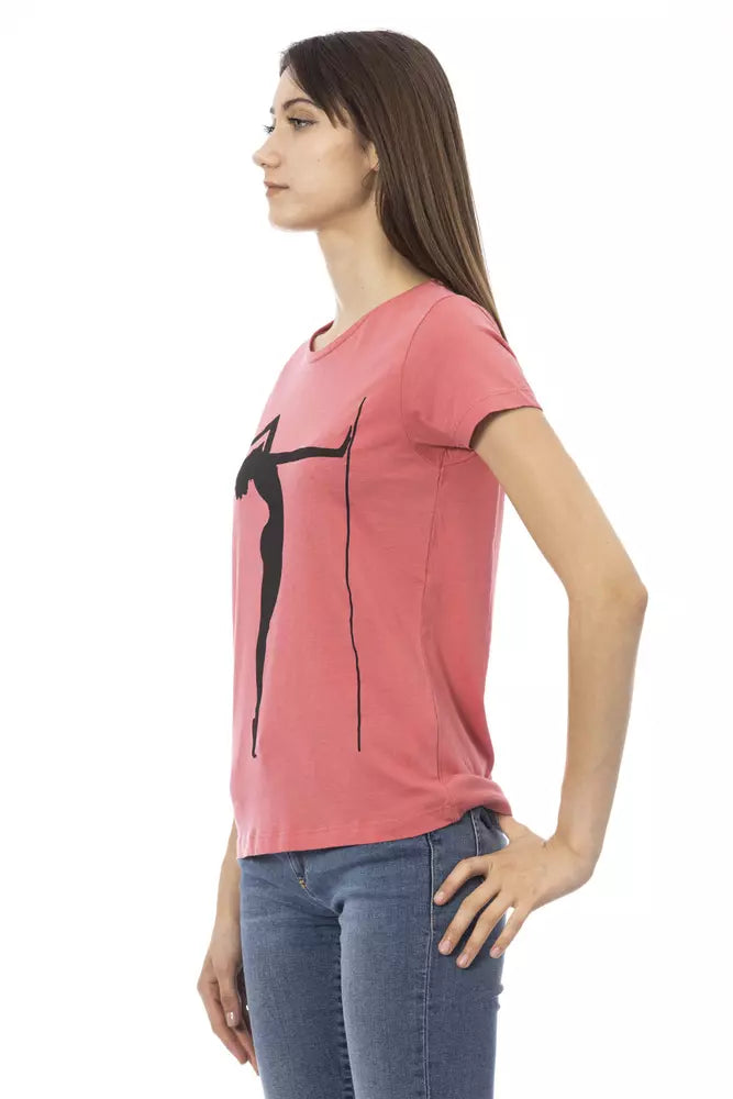 Trussardi Action Multicolor Cotton Women T-Shirt.