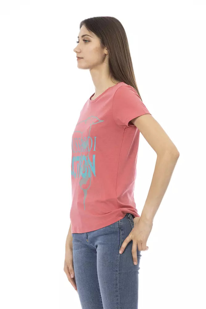 Trussardi Action Multicolor Cotton Women T-Shirt.