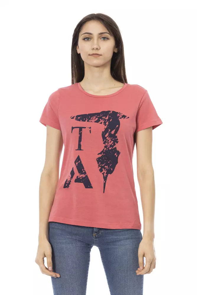 Trussardi Action Multicolor Cotton Women T-Shirt.