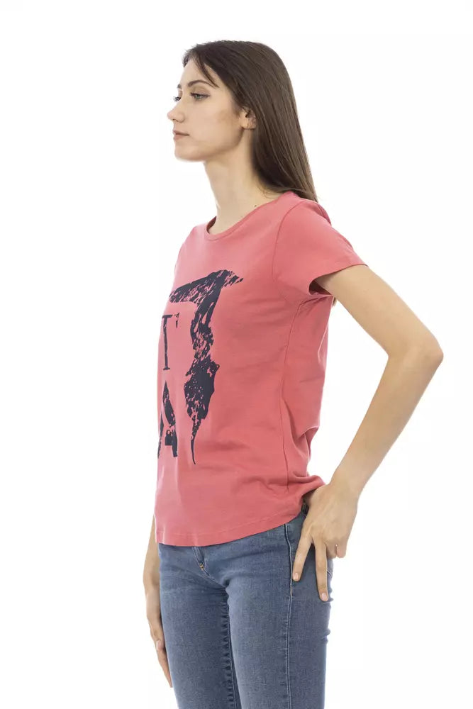 Trussardi Action Multicolor Cotton Women T-Shirt.