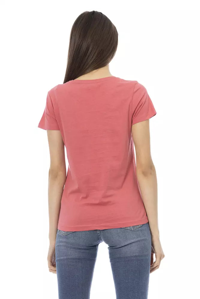 Trussardi Action Multicolor Cotton Women T-Shirt.
