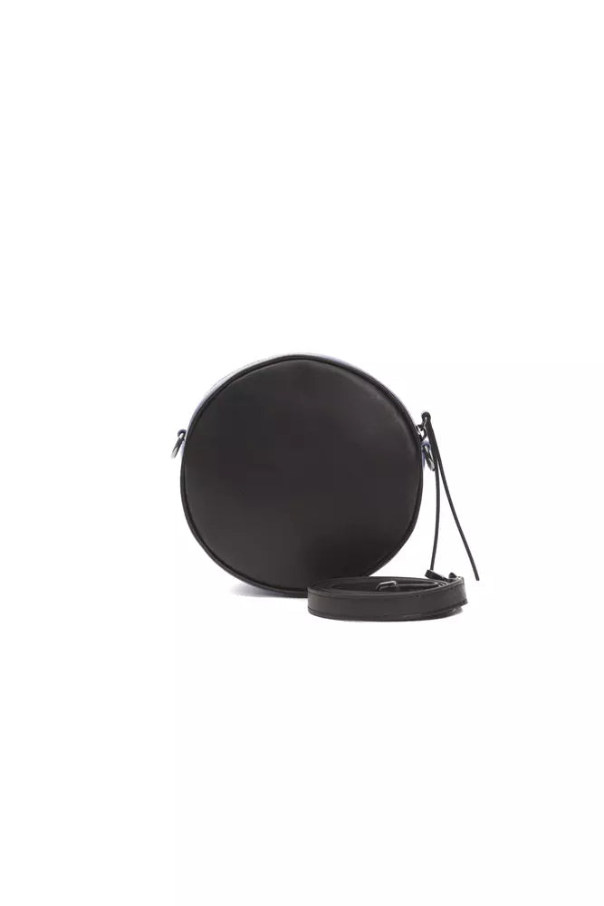 Pompei Donatella Black Leather Women Crossbody Pompei Donatella