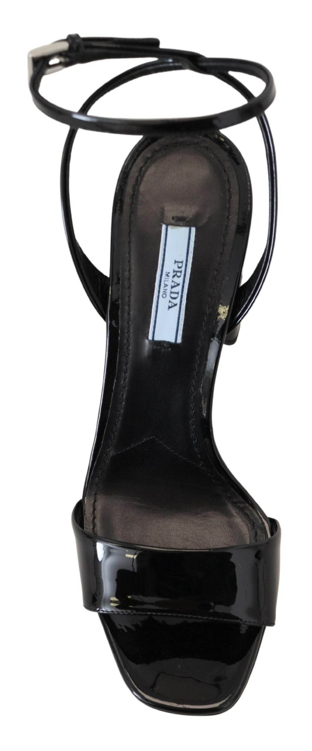 Prada Elevate Your Elegance with Glossy Black Heels Prada