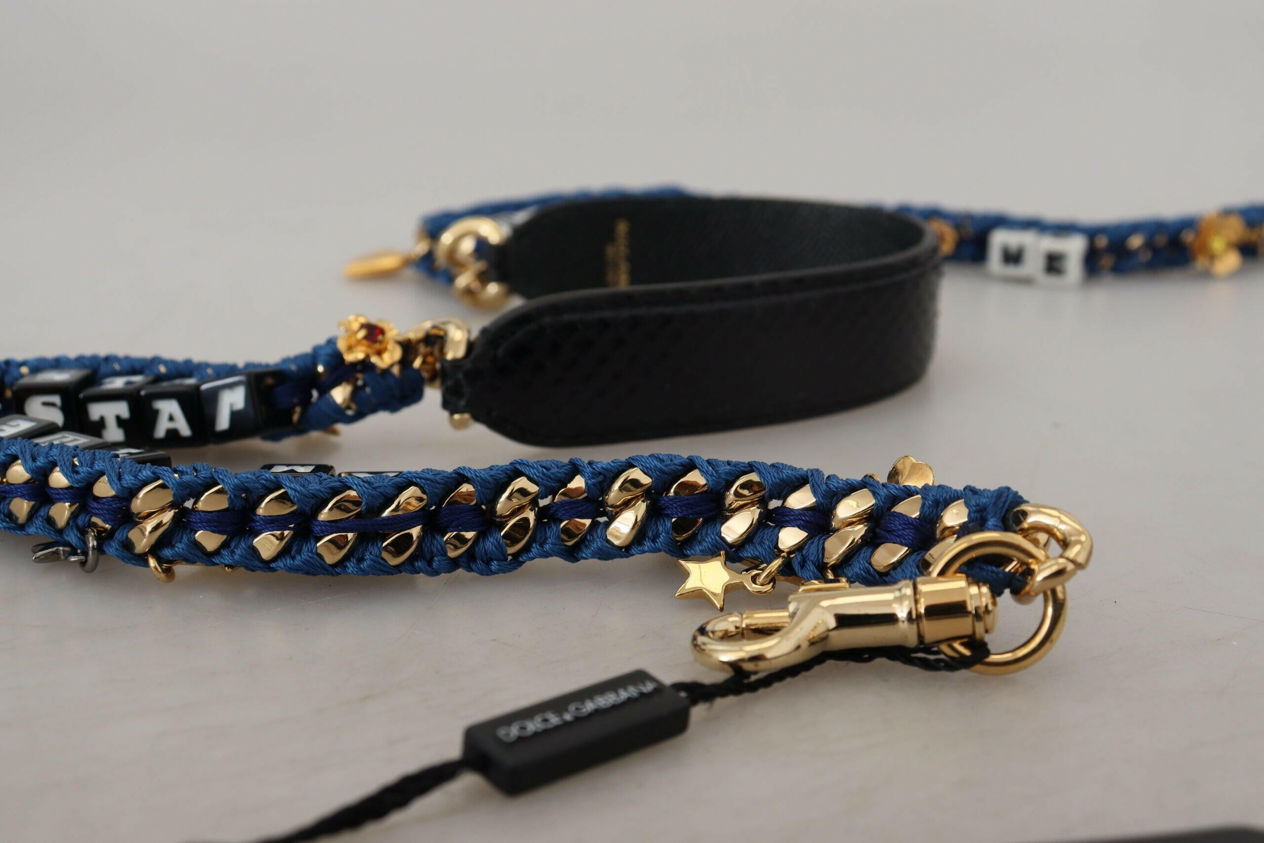 Dolce & Gabbana Multicolor Embellished Bag Shoulder Strap.