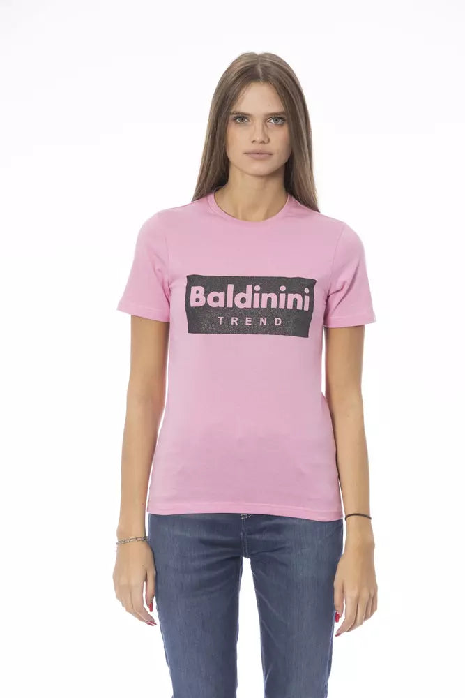 Baldinini Trend Multicolor Cotton Women T-Shirt.