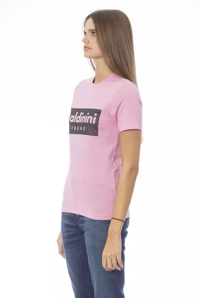Baldinini Trend Multicolor Cotton Women T-Shirt.