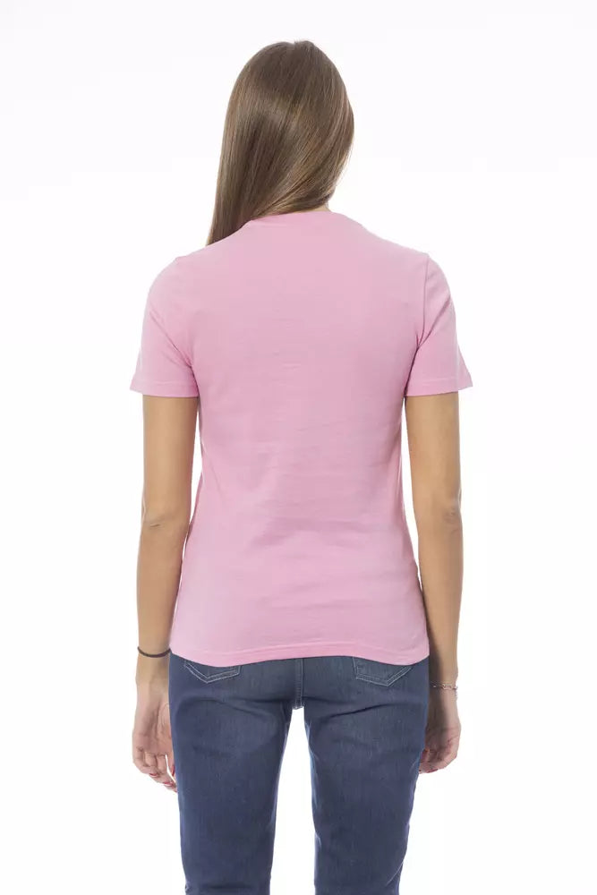 Baldinini Trend Multicolor Cotton Women T-Shirt.