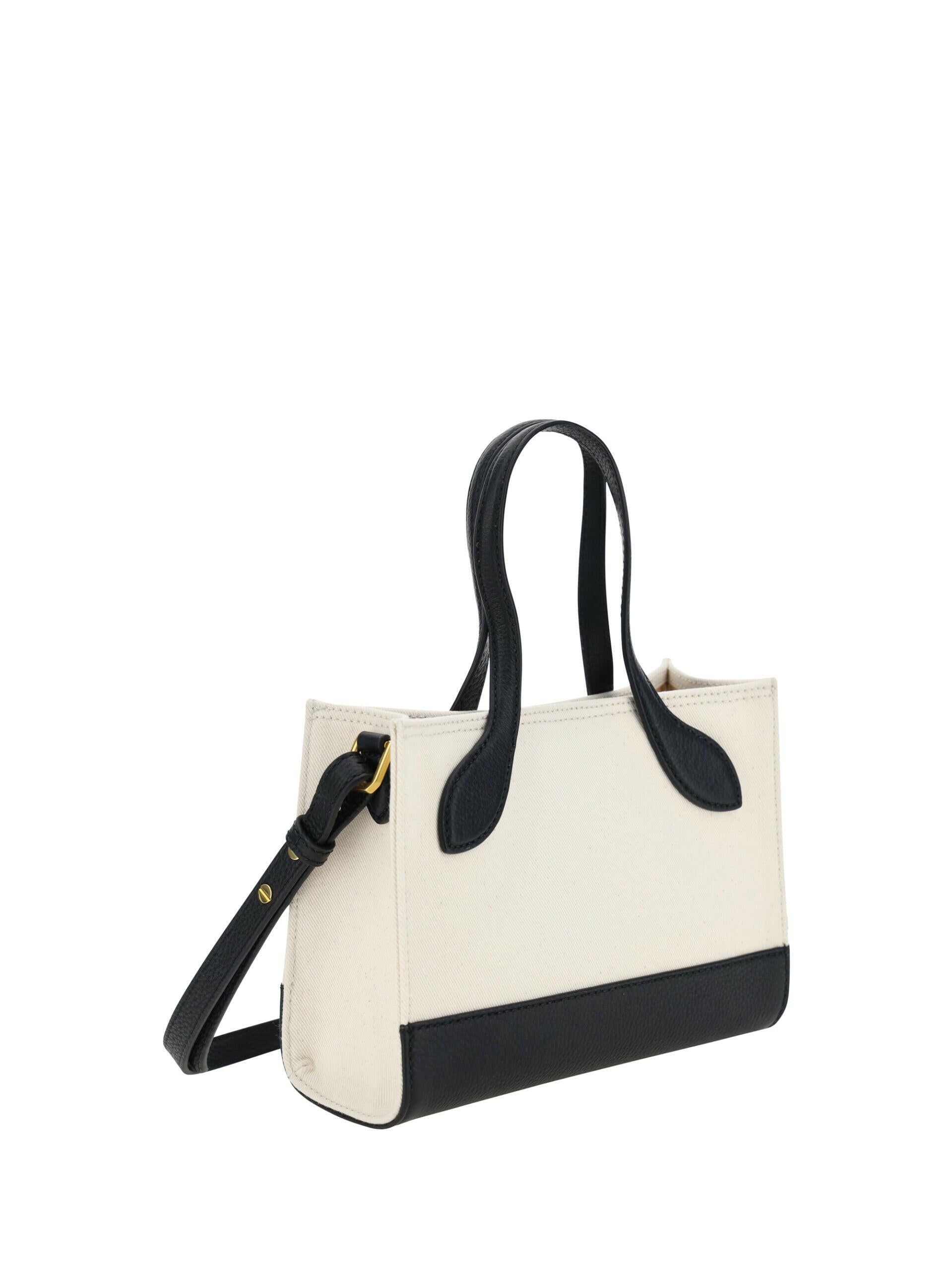 Bally Chic Contrast Mini Leather Handbag.