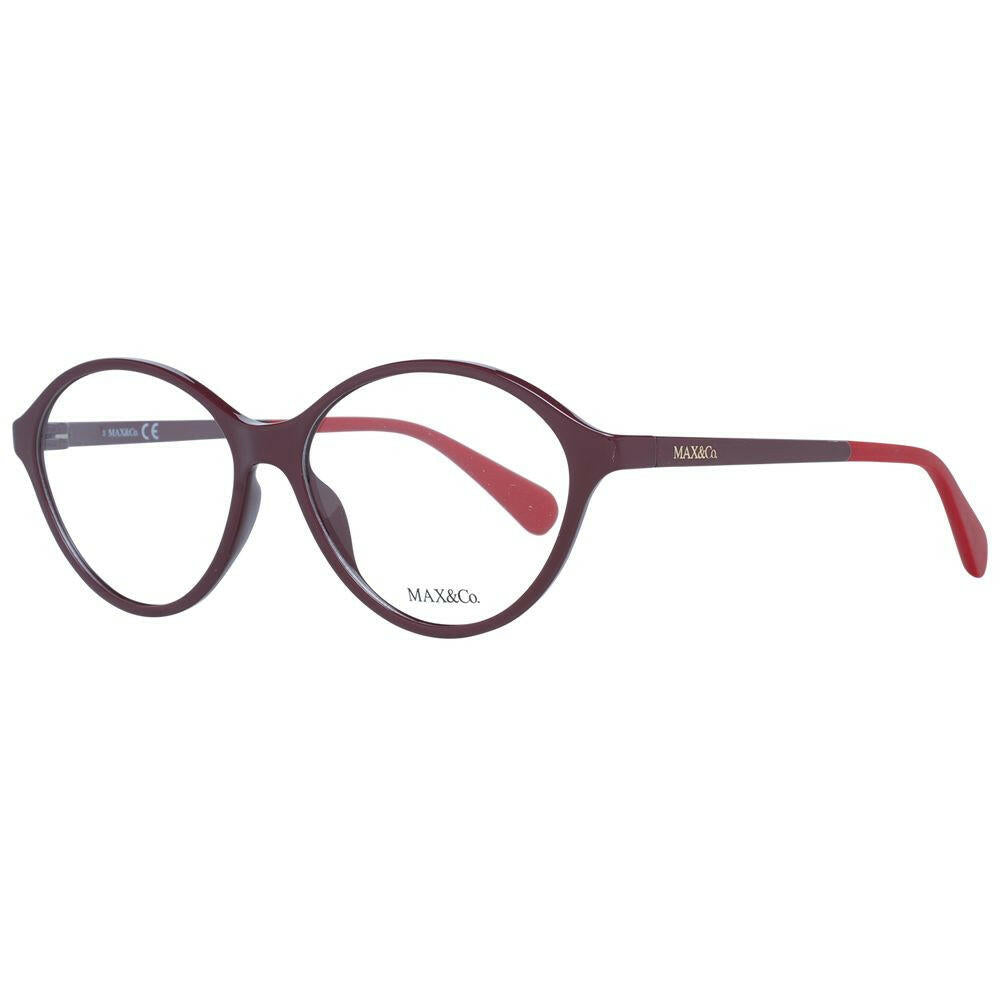 Max & Co Burgundy Women Glasses Frame.