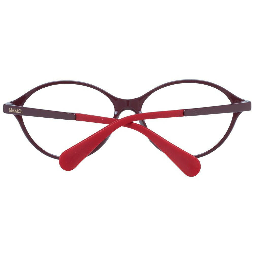 Max & Co Burgundy Women Glasses Frame.