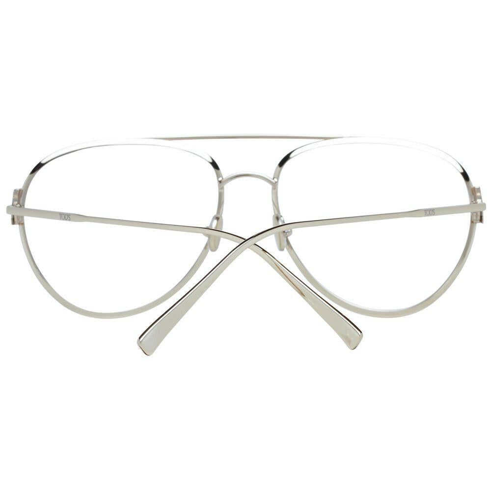 Tod's Gold Women Glasses Frame.