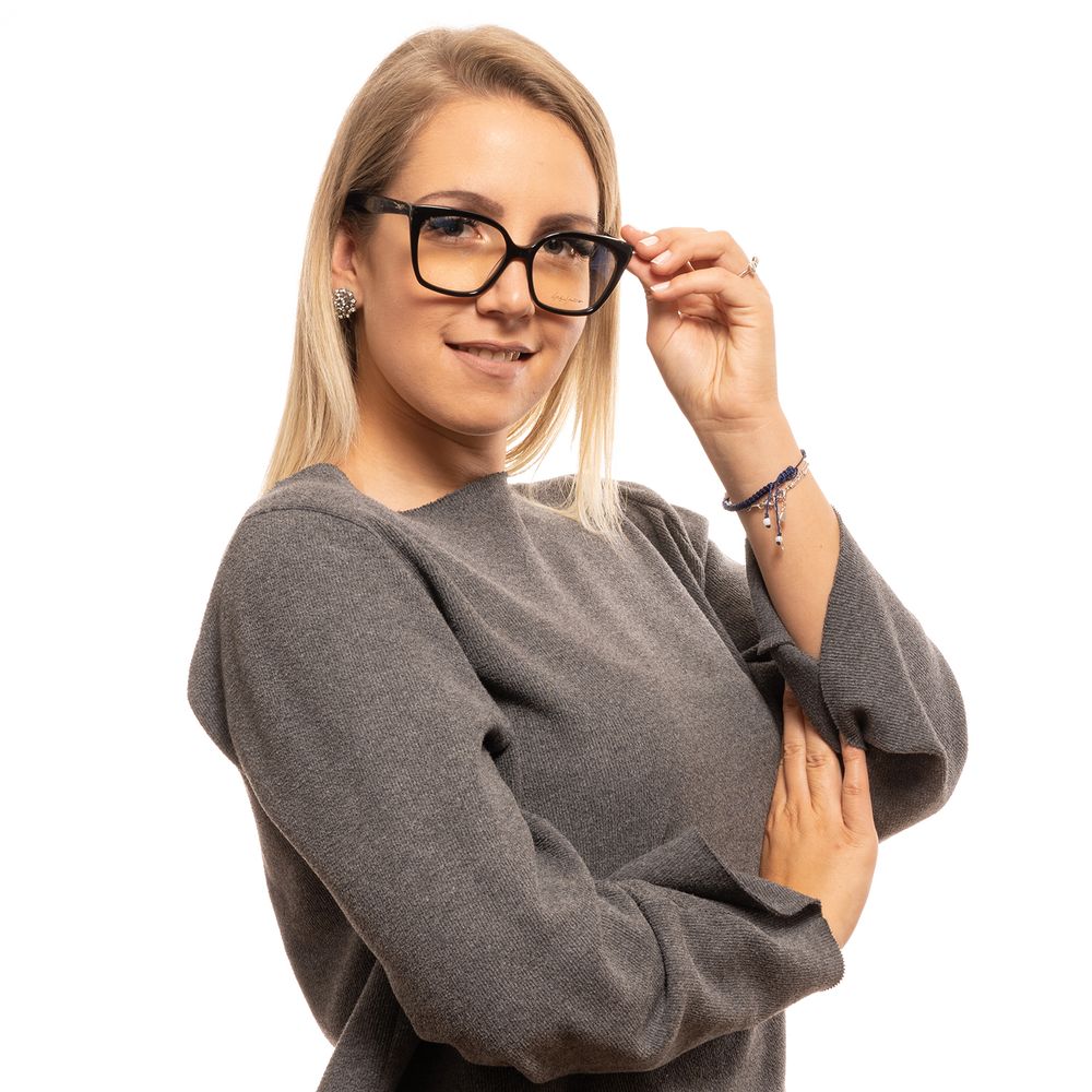 Yohji Yamamoto Black Women Glasses Frame Yohji Yamamoto