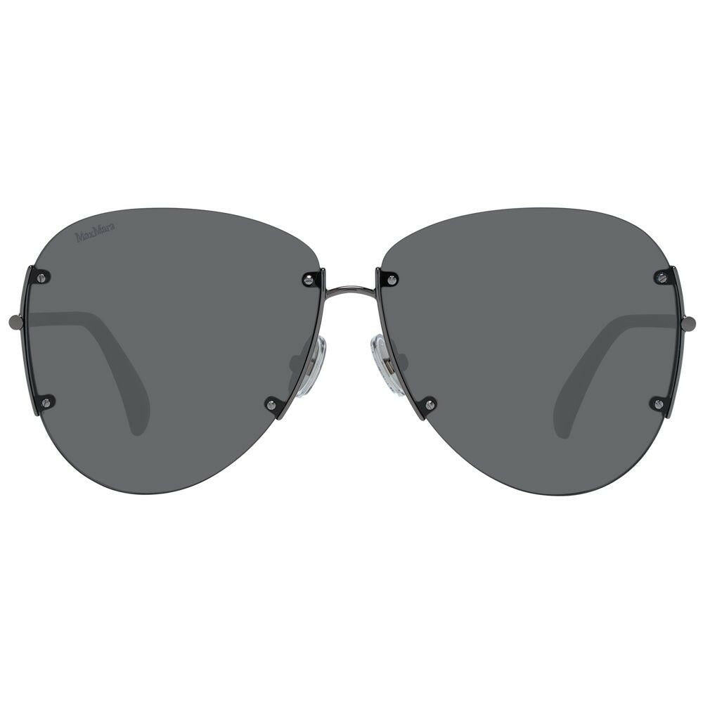 Max Mara Gray Women Sunglass.