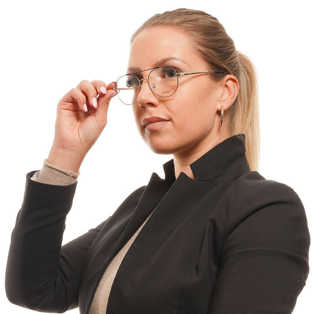 Max & Co Gold Women Glasses Frame.