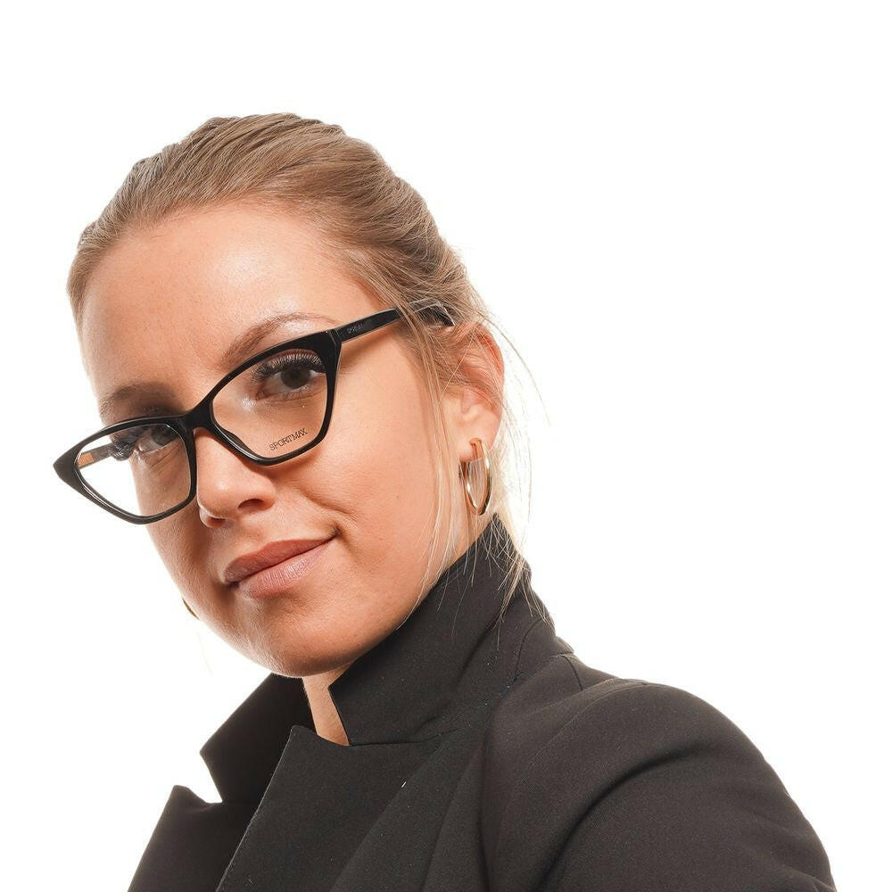Sportmax Black Women Glasses Frame.