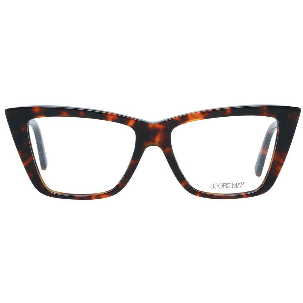 Sportmax Brown Women Glasses Frame.